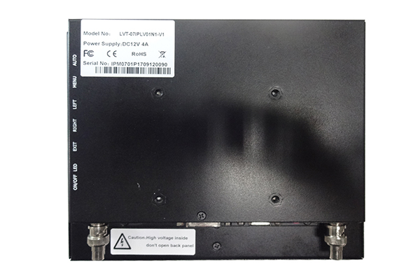 7 Inch IP65 Monitor idrorepellente Lcd