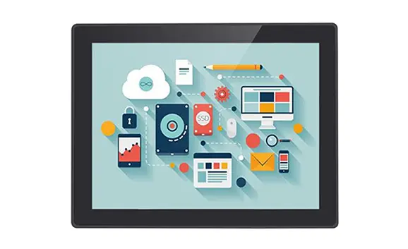 Monitor touchscreen LCD da 12,1 pollici