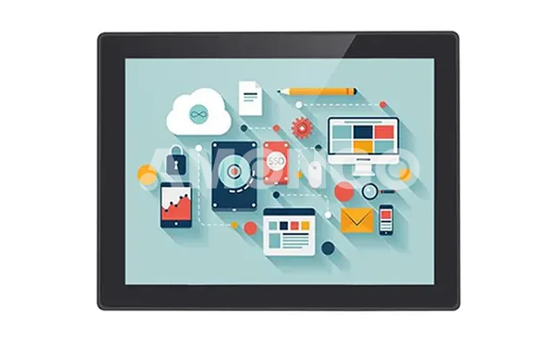 Monitor touchscreen LCD da 12,1 pollici