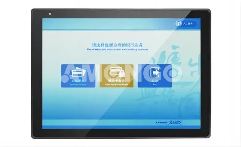 Monitor LCD da 15 pollici con ampio intervallo di temperatura