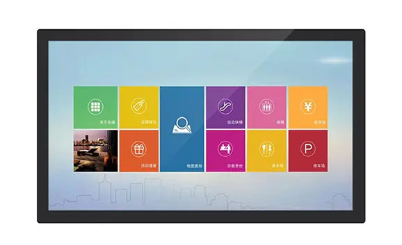 Monitor industriale PCAP Touch a cornice Zero da 18.5 pollici