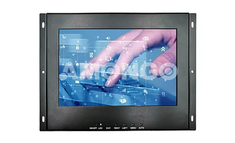 Monitor LCD industriale da 10.1 pollici con montaggio su Rack