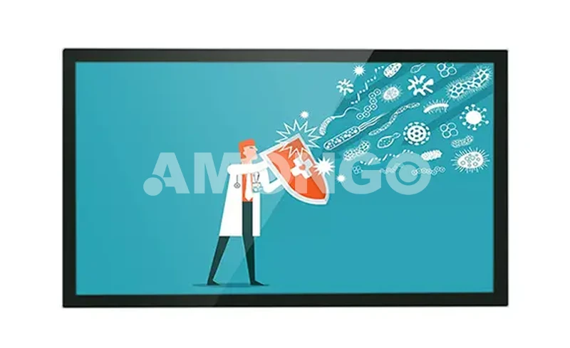 Monitor LCD antibatterico permanente a lunga durata da 32 pollici